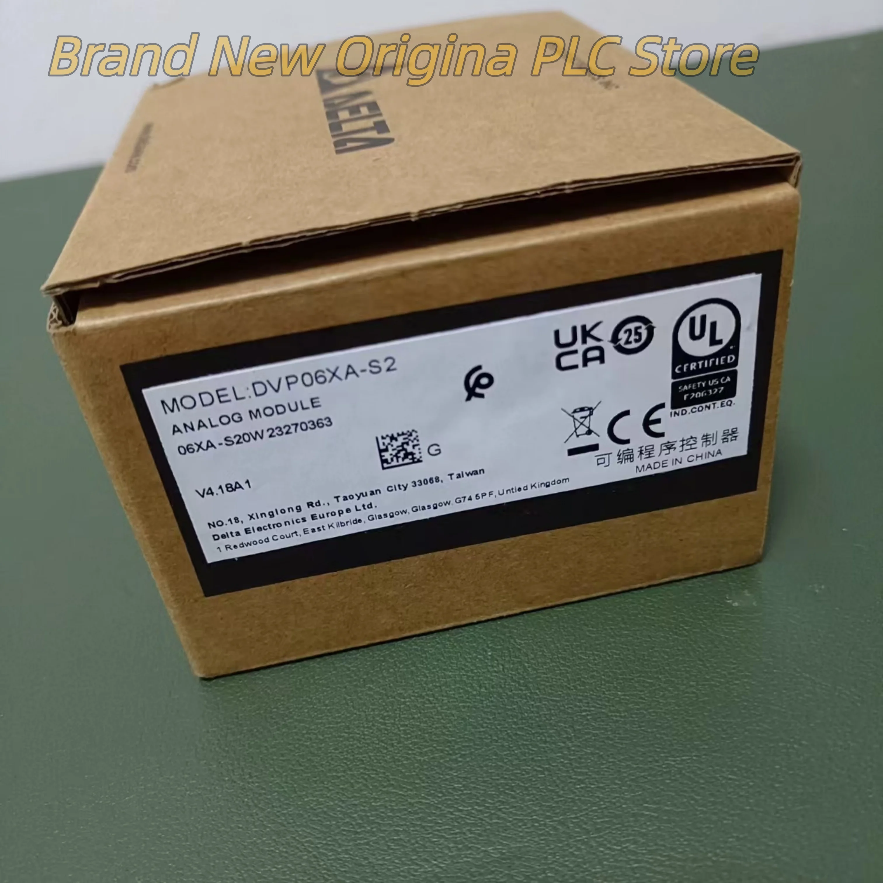 DVP06XA-S2 brand new PLC Module