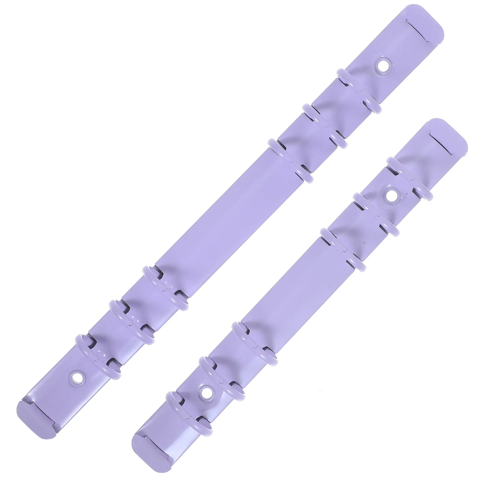 2 قطعة معدنية فضفاضة ورقة الموثق آلية كليب ل مخطط دفتر الموثق المنظم ورقة العمود الفقري ملزمة كليب DIY بها بنفسك