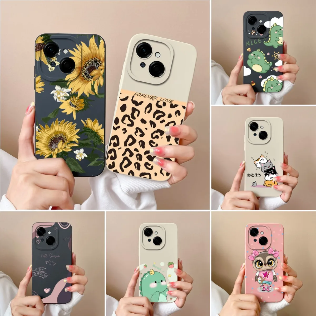 For Tecno Spark Go 1 4G Case Cartoon Dinosaur Pattern Camera Protection Silicone Protective For Tecno Spark Go1 Back Cover Coque