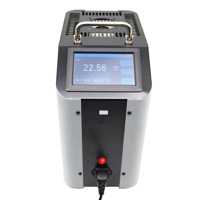 

Portable Dry Block Temperature Calibrator 50℃ ~ 650℃ High Performance Dry Well Bath Furnace
