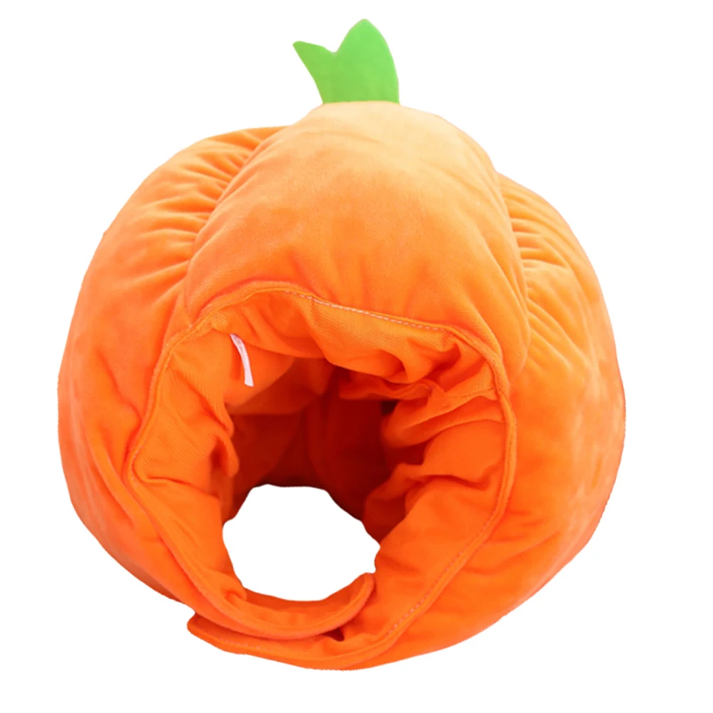 

1pc Halloween Pumpkin Headgear Comfortable Party Cap For s Adjustable Dress Up Accessory Creative Photo Prop Orange