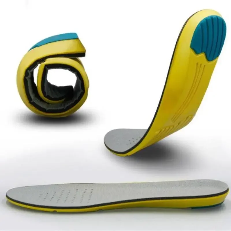 1 Pair Memory Foam Breathable Insoles Sport Sweat Absorption Pads Running Sport Shoe Inserts Insoles