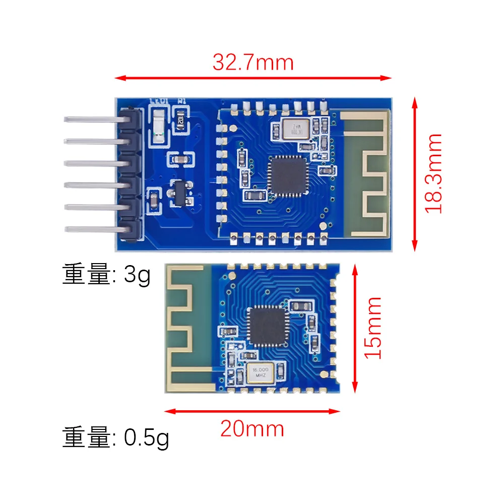 BLE5.0 Bluetooth Transparent Transmission Bluetooth Digital Transmission CC2541 JDY-23 Bluetooth 5.0 Module