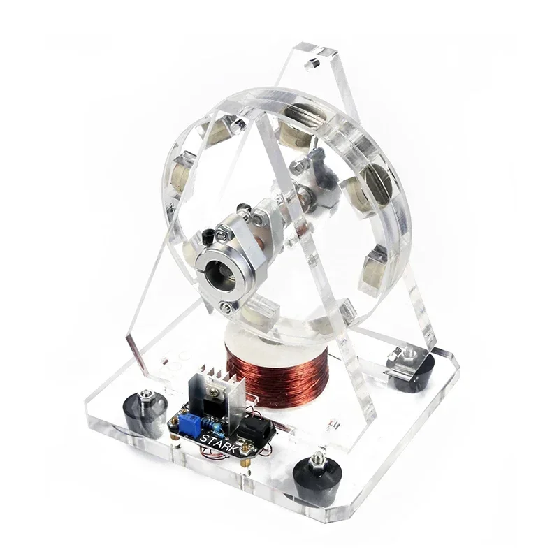 Brushless Motor Model Pseudo Perpetual Motion Machine Diy Physics Science and Education Experimental Toy Bedini Motor Model Kit