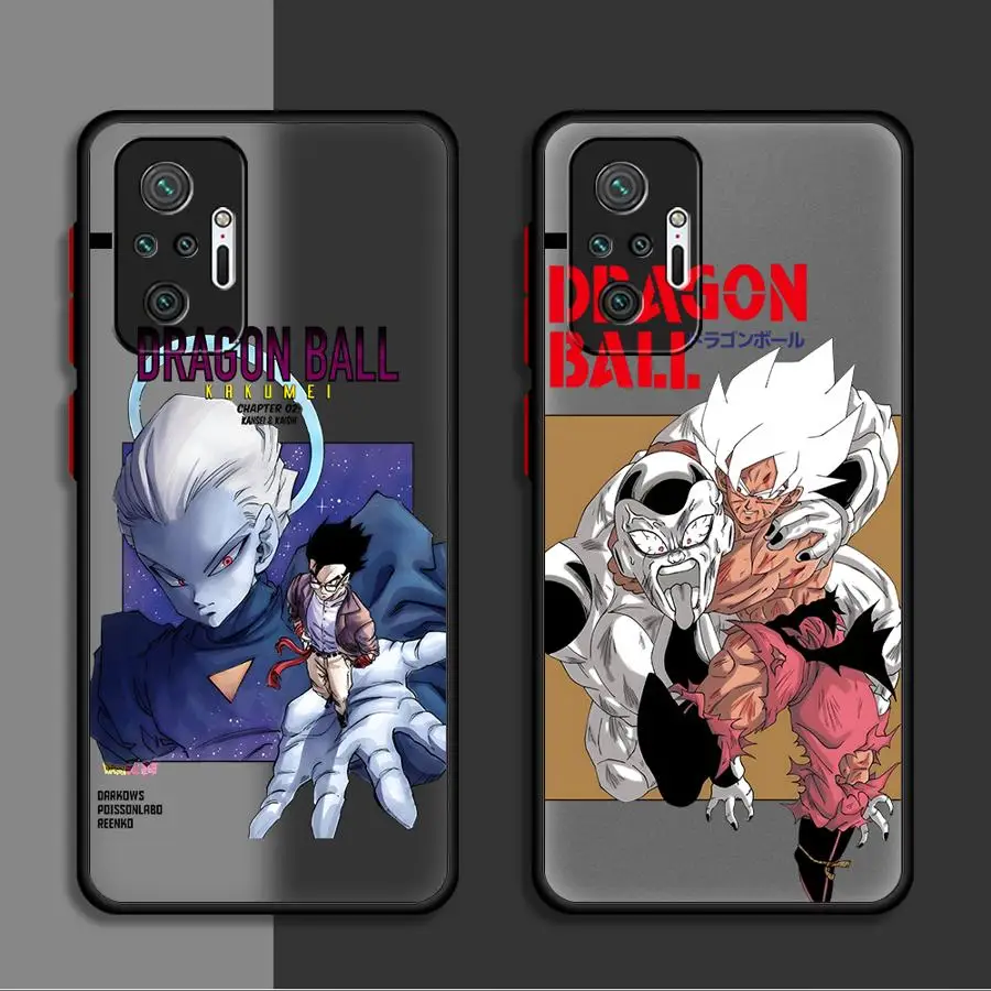 Dragon Ball Frieza Back Phone Cover Case for Xiaomi Redmi Note 7 10S 8T 13 14 12 Pro Plus 12s 8 9 10 11 Pro 11S 9S #6