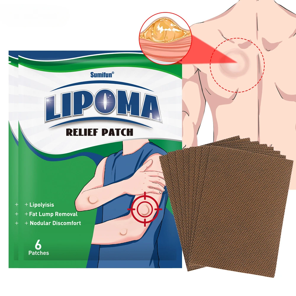 18 шт. Lipoma накладки для удаления эффективно снижает воспаления, подкожные куски, жирный пакет, наклейки для удаления плеч