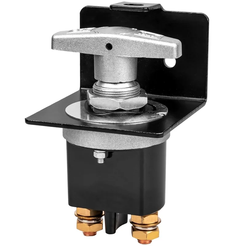 مفتاح فصل البطارية عالي التيار 500 أمبير، مفتاح قطع البطارية 12-36 فولت مع لوحة قفل، استبدال 20247، شاحنة، RV