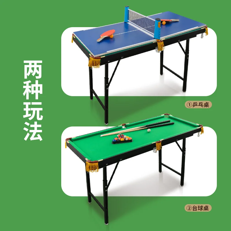 Billiards table foldable household children's toys newly upgraded parent-child indoor small family mini interactive toys