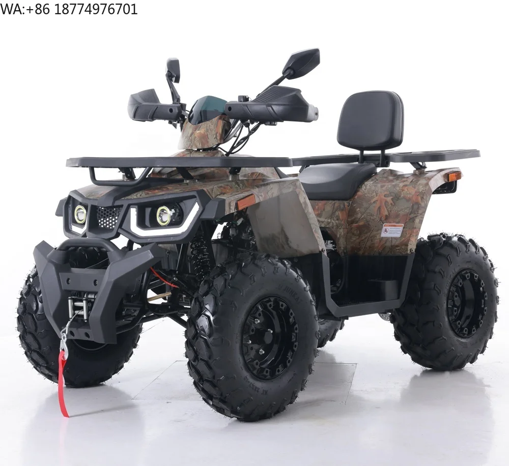 Tao Motor  2024 New Cheap Chinese Farm Automatic Chain Driving Cuatrimotos ATV Quad Bike 200cc ATV
