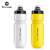 WEST BIKING Cycling Water Bottle 720ml 550mlBicycle Squeeze Cup Outdoor Sports Portable Water Cup Anti-slip Cycling Equipment