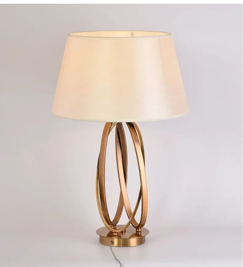 YECTSKIPostmodern Chinese table lamp, light luxury, creative designer, bedroom living room, simple bedside table lamp