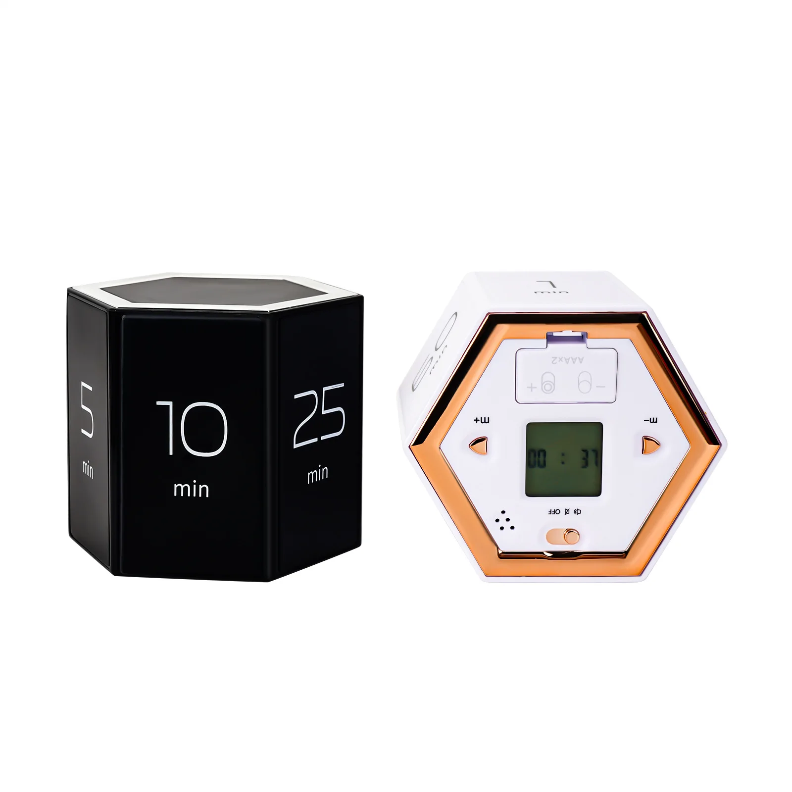 

Hexagonal Flip Timer Learning Timer Self-Discipline Artifact Reminder Countdown Time Management Kitchen Timer