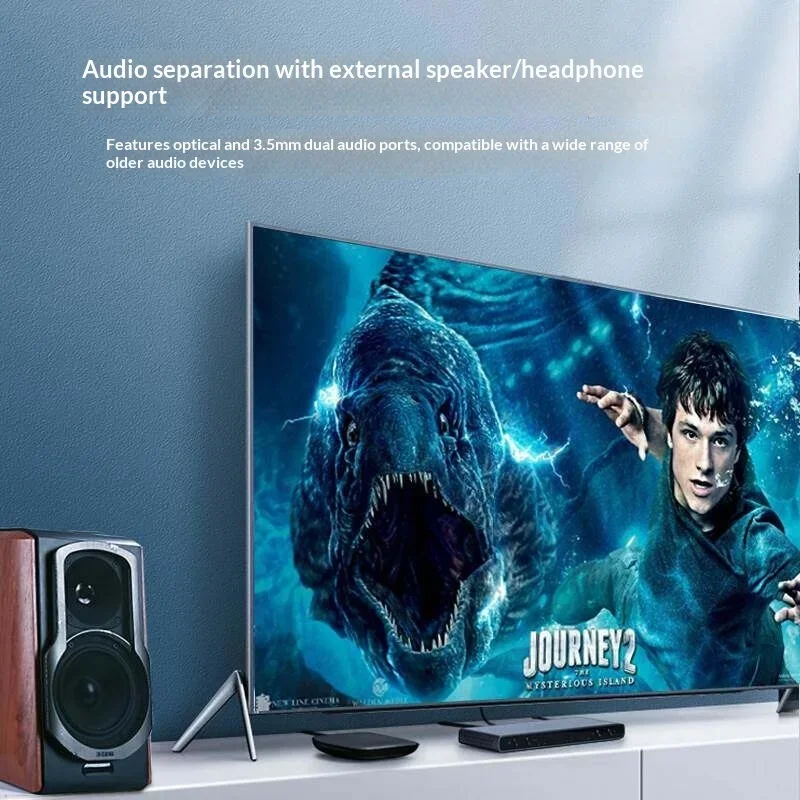 UGREEN 40216 HDMI Matrix Switch 4 In 2 Out 4K Ultra HD Video Switcher Splitter for Multiple Displays