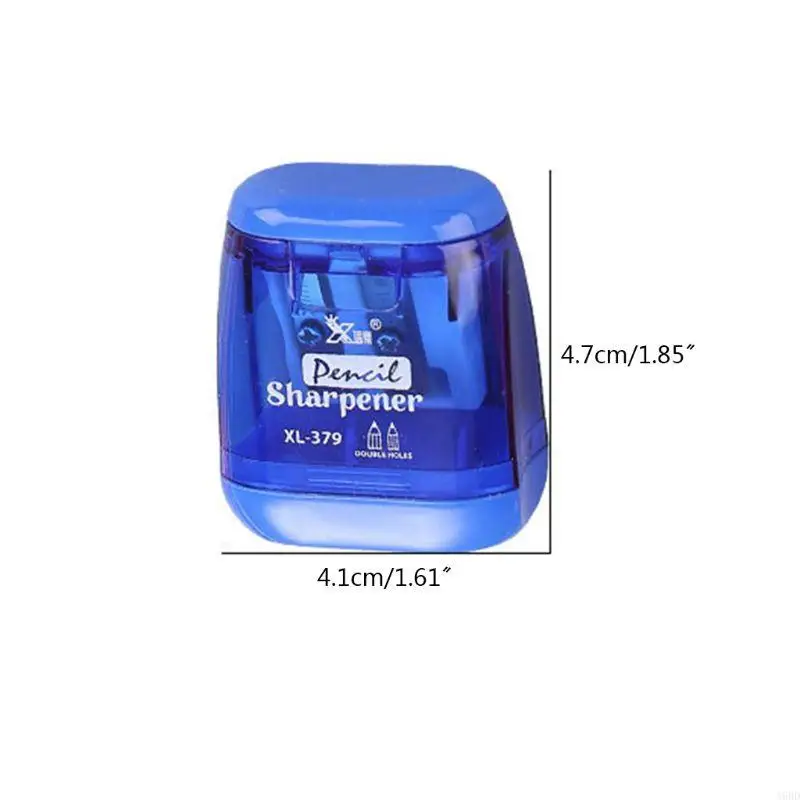 

A9BD Classical Double Hole Mechanical Pen Pencil Sharpener Stationery Office Student