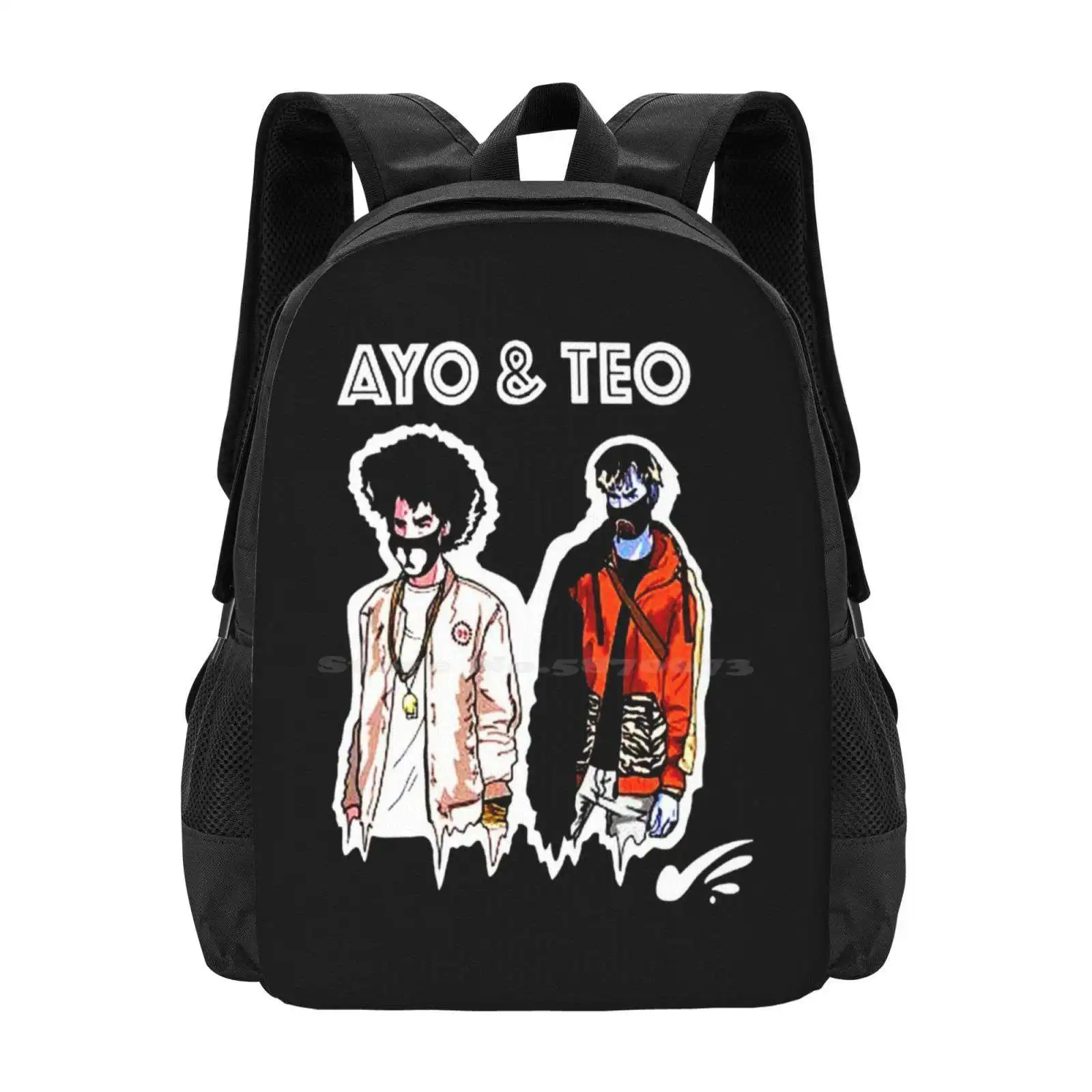 Ayo And Teo Hot Sale Backpack Fashion Bags Ayo Teo Hip Hop Usher Duo Album