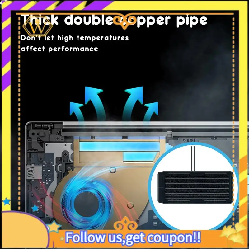 أحدث-ألومنيوم 240 مللي متر 10 أنابيب تبريد المياه صف مبرد مبادل حراري المبرد مع مروحة لنظام تبريد المياه وحدة المعالجة المركزية PC