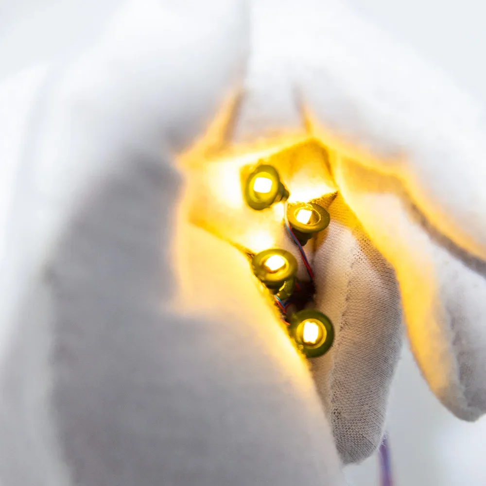 5 STKS Miniatuur Wandlamp Model 3 V Led Verlichting voor HO OO Spoorweg Trein Layout/Poppenhuis Decoratie/Diorama/Micro Landschap Kits