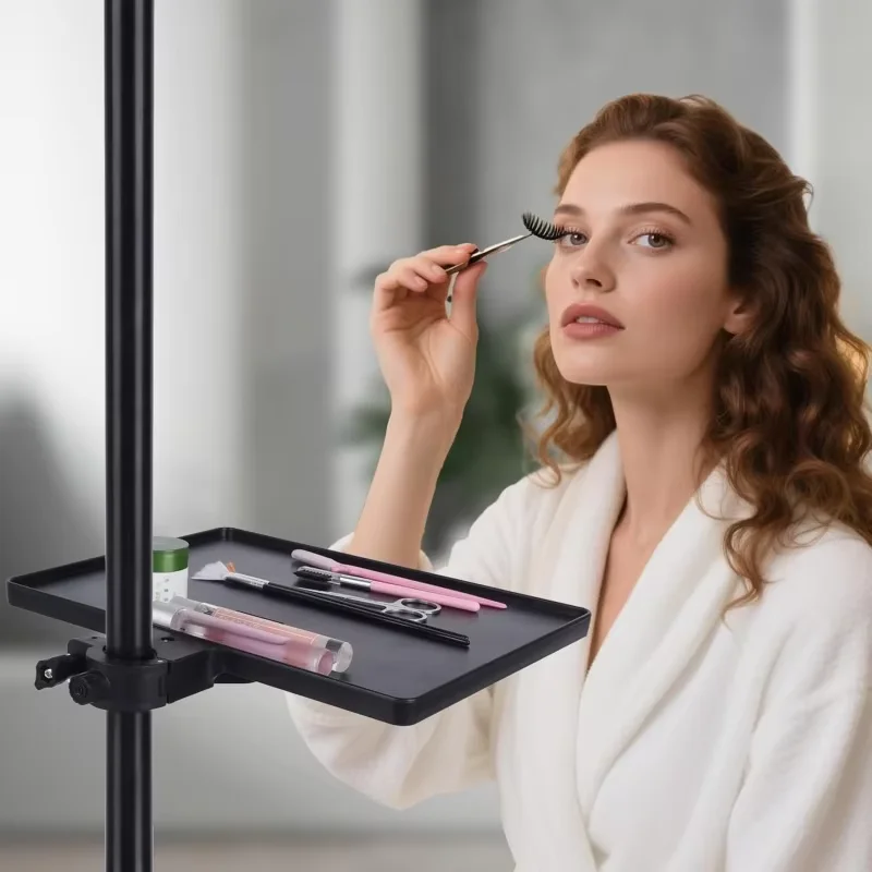 1pcs Professional Eyelash Extension Tool Tray Adjustable Stand Salon Organizer for Tweezers Glue Cotton Swabs Nail Art Supplies