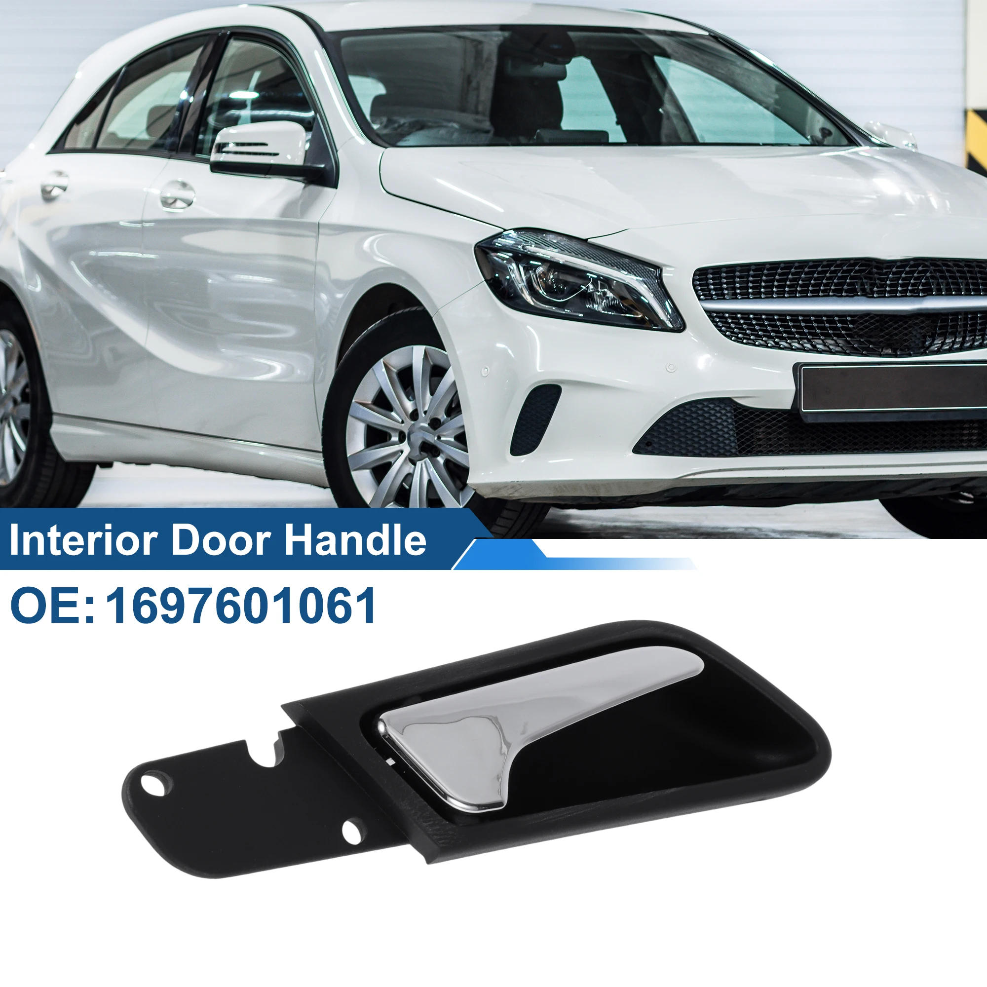 

UXCELL Front Passenger Side Interior Door Handle for Mercedes-Benz 04-12 No.1697601061