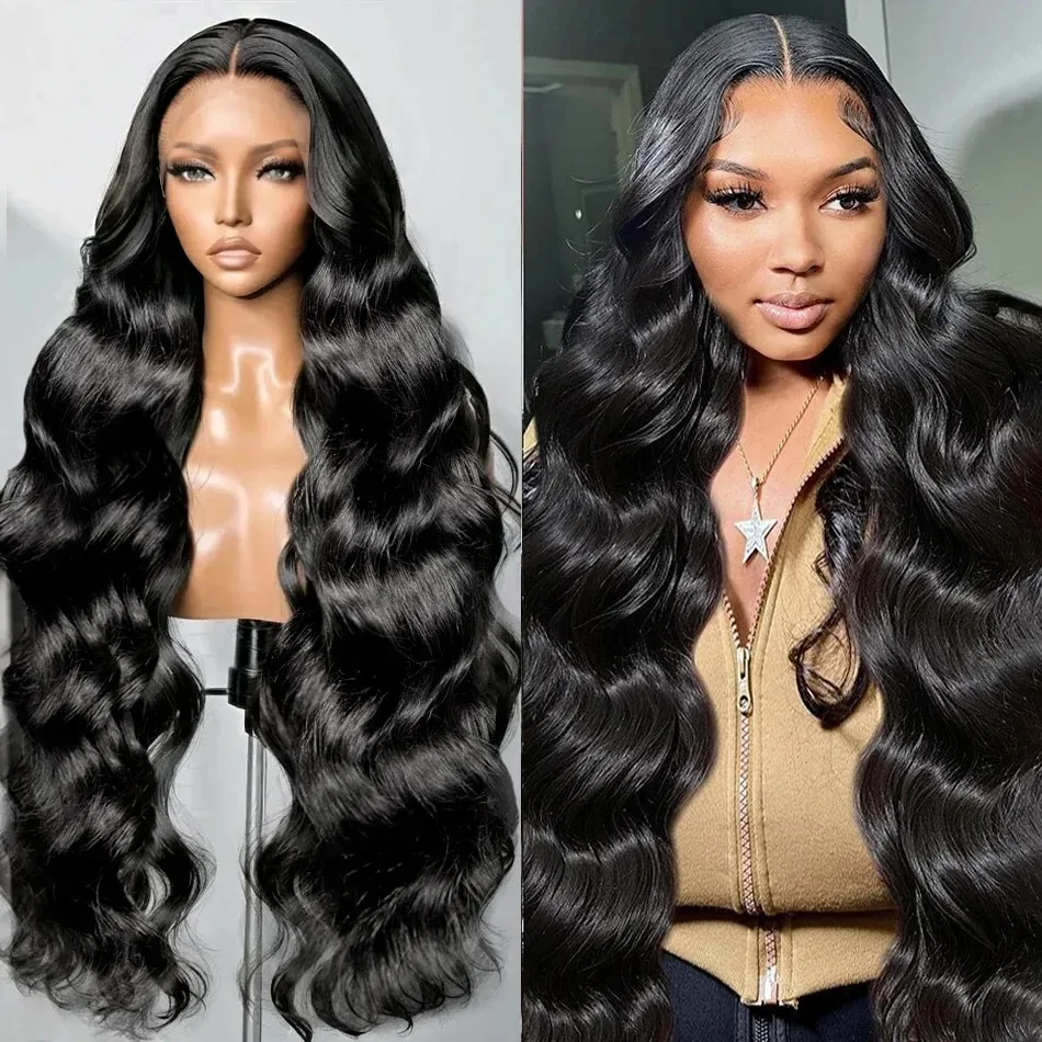 30 40 Inch Body Wave Wig HD Transparent 13x4 Lace Front 13x6 Lace Frontal Human Hair Wigs Brazilian Remy For Women 180 Density