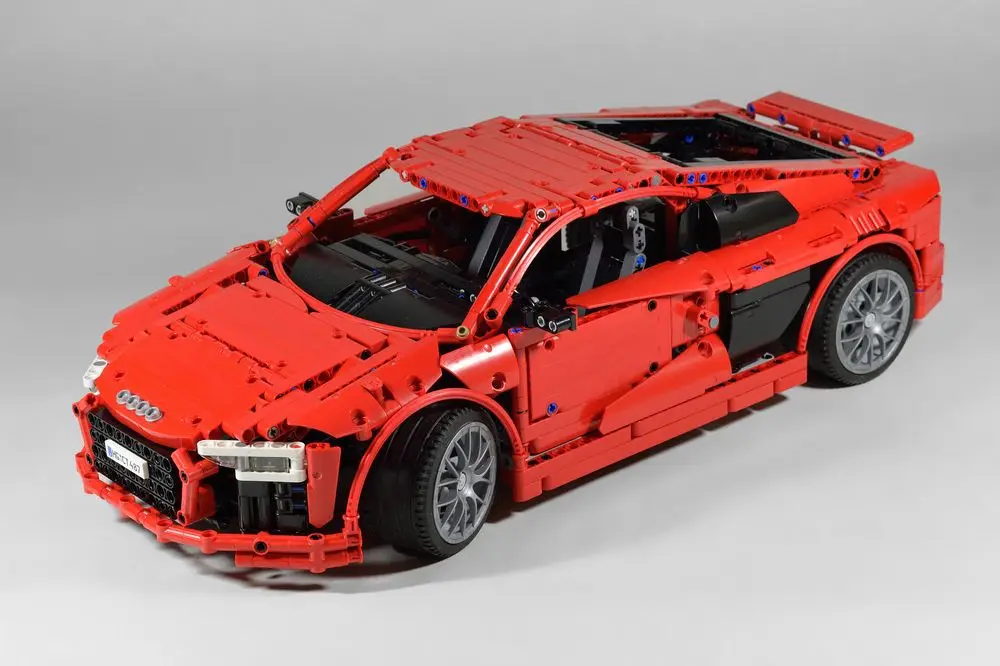 

The all-new classic sports car series, the favorite sports car building block model toy for adults and children