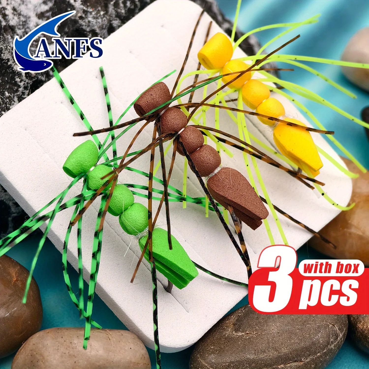 Anfs 3Pcs Hand Tied…