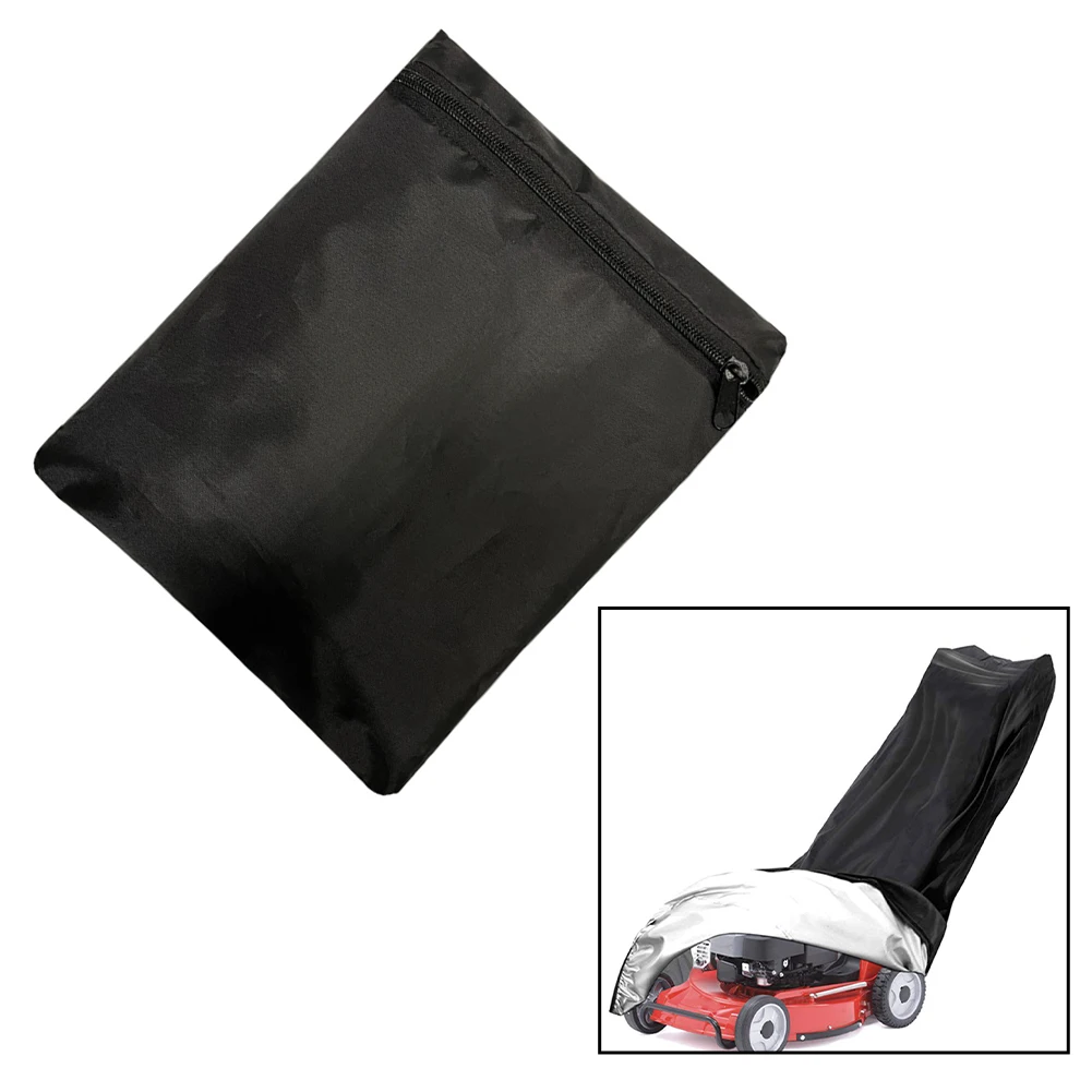 Waterproof Lawn Mower Cover With UV Protection Secure Drawstring Garden Power Tool Accessories For Outdoor Garden Supplies