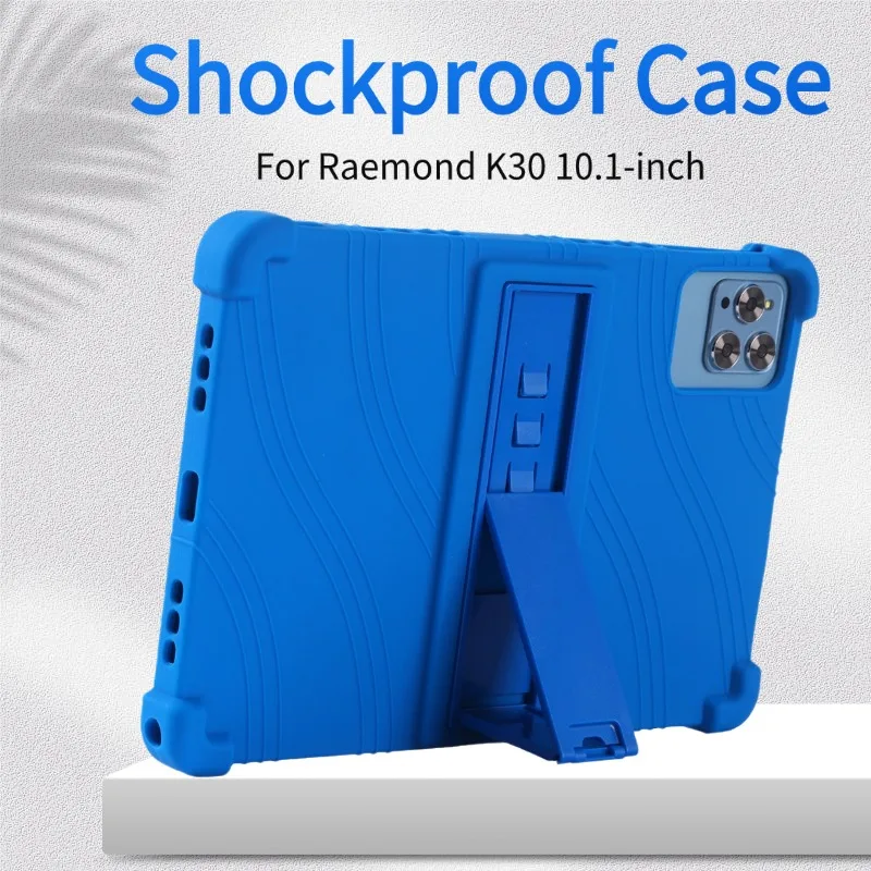 

For Raemond K30 10.1-inch Tablet Protector Case K80 Child-Friendly Soft Silicone Cover Shockproof Case