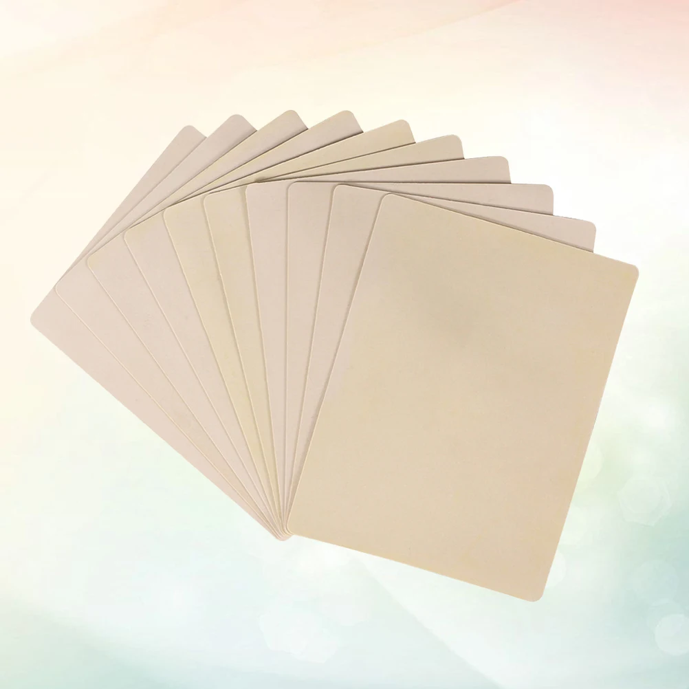 

15pcs Practice Skin For Tattooing Artificial Skin Imitation Thick Flexible Skin-Like Material Double Sided Usage Tattoo Artists