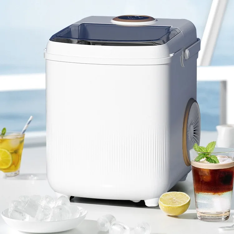 Suitable forCross-border factory household ice maker machine Portable 220v European standard ice maker 110v