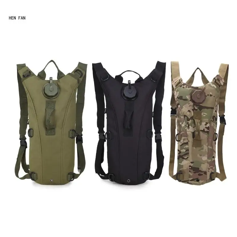 

Hydrations Pack Backpack Tactically Water Backpack Outdoor Waterproof Nylon Water Bag Cycling Backpack for Men Women M89D