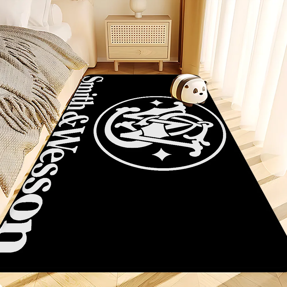 

GUN Smith Wesson Entrance Door Mat Nordic Style Home Doormat Bathroom-Toilet Mats Bedroom Hotel Decor Mat
