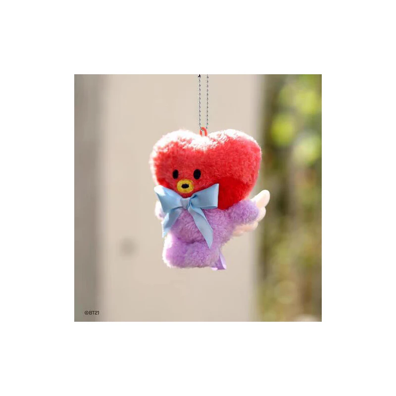 Linefriends Bt21 Monopoly Angel Series Schattige pluche pop sleutelhanger tas hanger interieur decoratie geschenken speelgoedcollectie voor kinderen