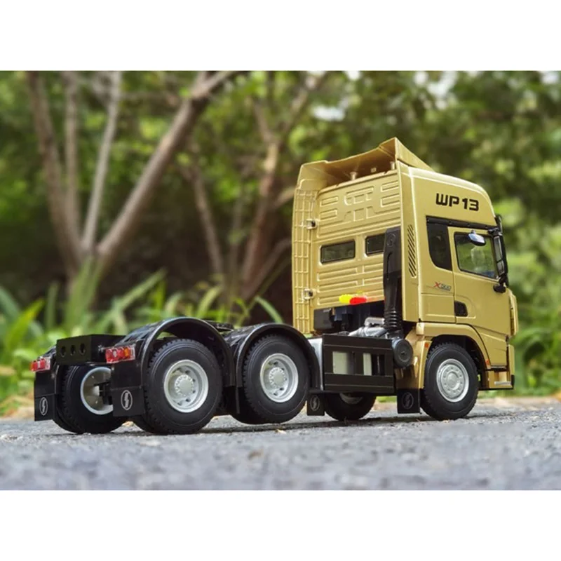 1:24 Scale X3000 WP13 Tractor Heavy Truck Alloy Car Model Collection Ornaments