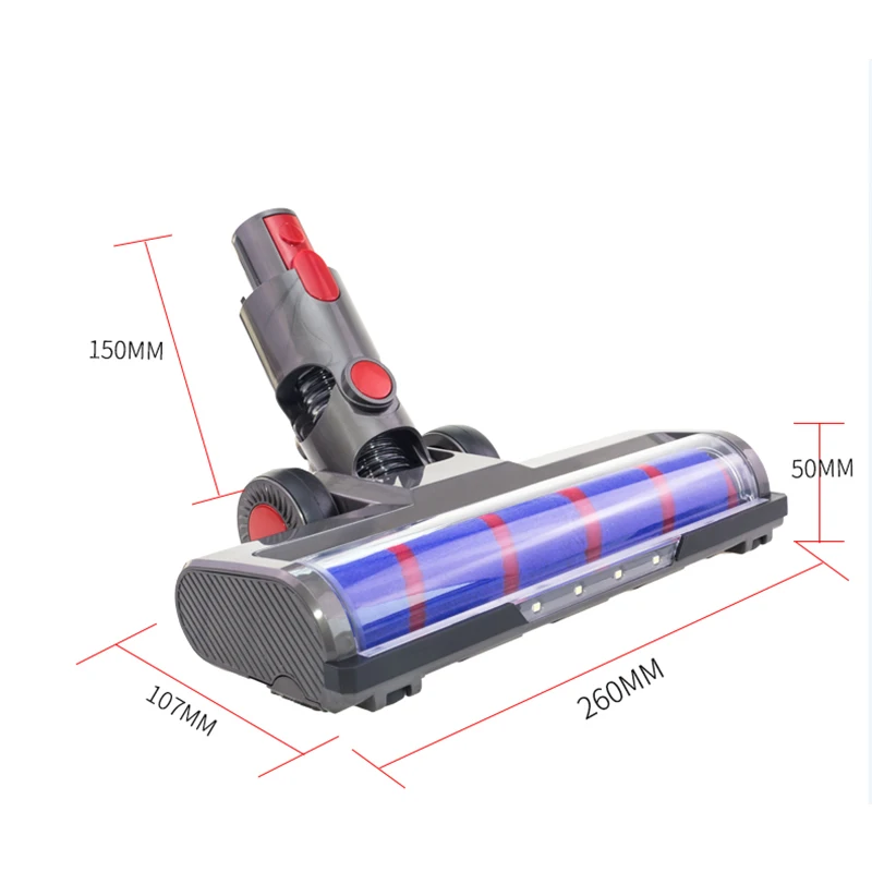 Для Dyson V7 V8 V10 V11 насадка для швабры для пола, аксессуары, электрическая рулонная щетка, HEPA-фильтр, робот-пылесос, запасные части