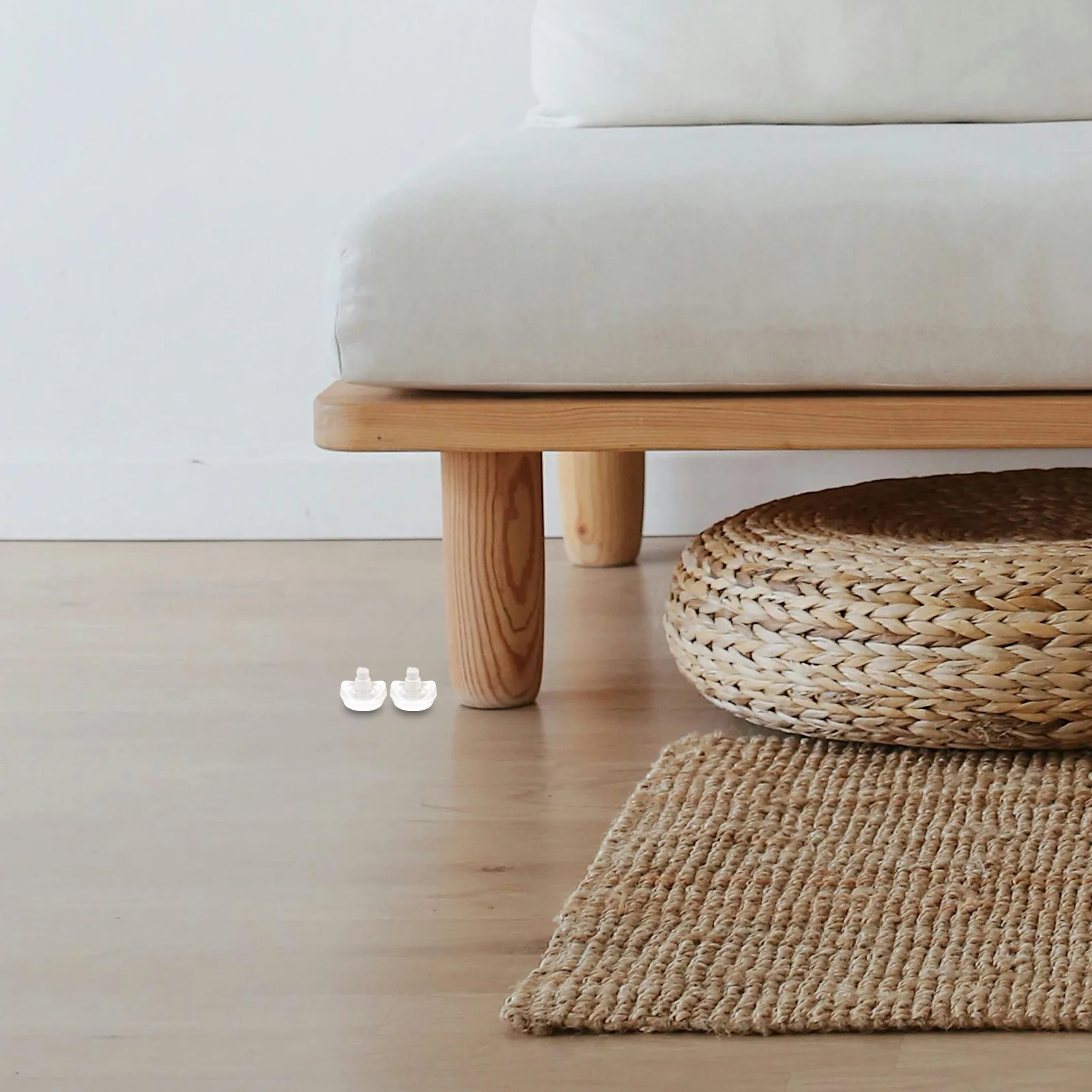 

16Pcs Chair Hole Plugs Silent Nail-on Foot Pads Anti Slip Furniture Leg Protectors Table Chair Floor Pads Furniture Leg Covers