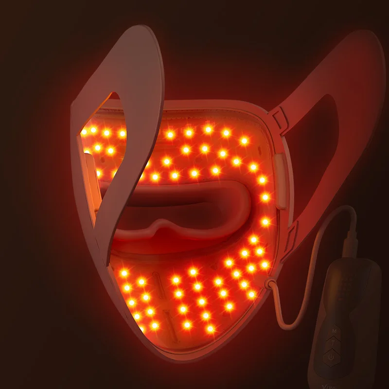 Professional LED Face Mask Red&Infrared Light Facial Mask for Beauty Skin Rejuvenation Acne Treatment Facial Therapy Device