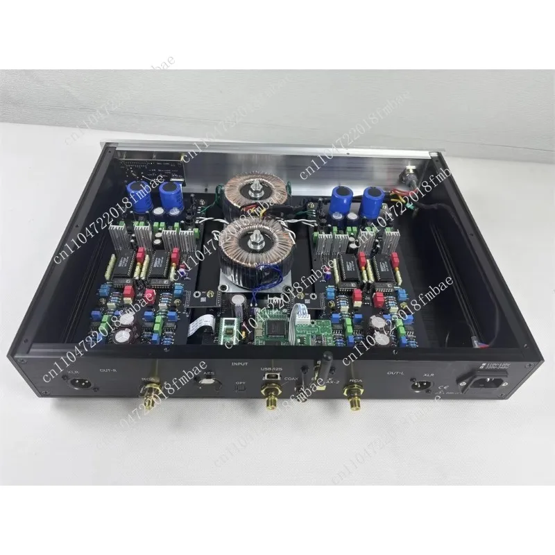 Compatible with MARK PCM63P*4 Balanced Version DAC Decoder, External Clock Input, Coaxial Optical AES, 44.1K~192K