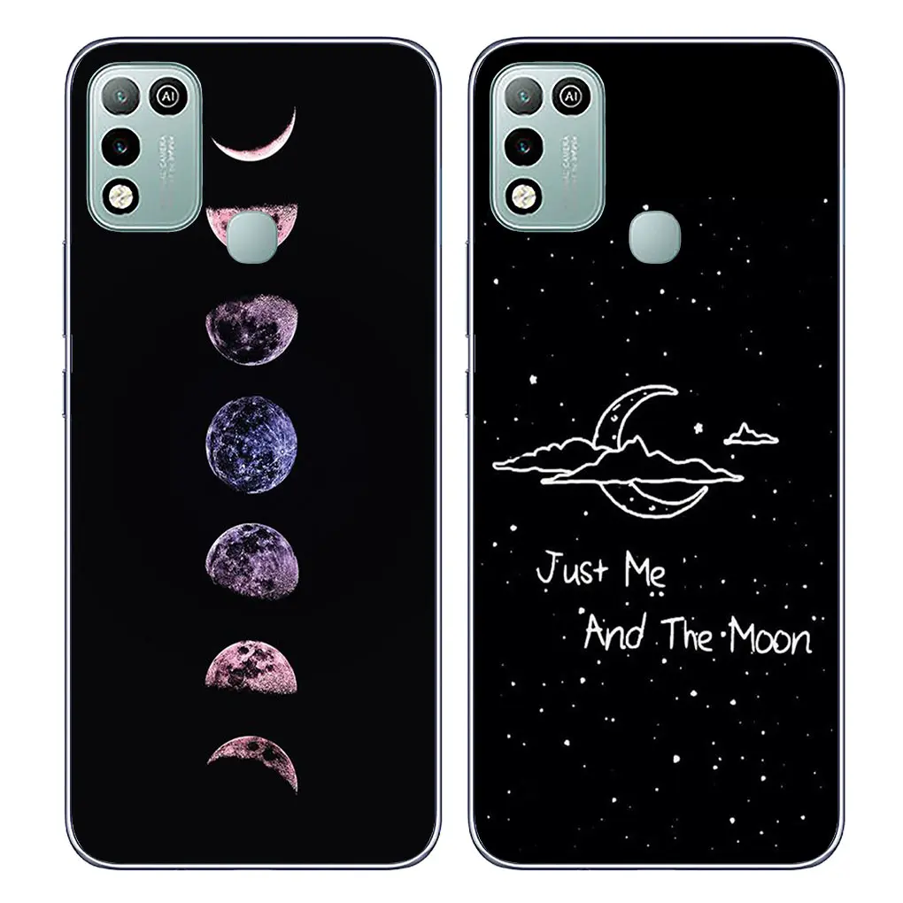 Moon Universe Galaxy Stars Sky Phone Cover Case for Motorola Moto G13 G14 G53 G54 G62 G72 G82 G84 Edge 40 neo pro Casing