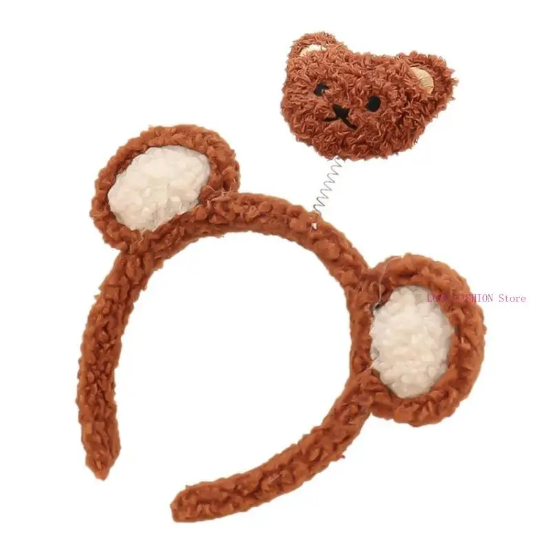 

Head Bopper Cartoon Ear Headpiece Festive Headbands Stylish Animal for Festival Y166