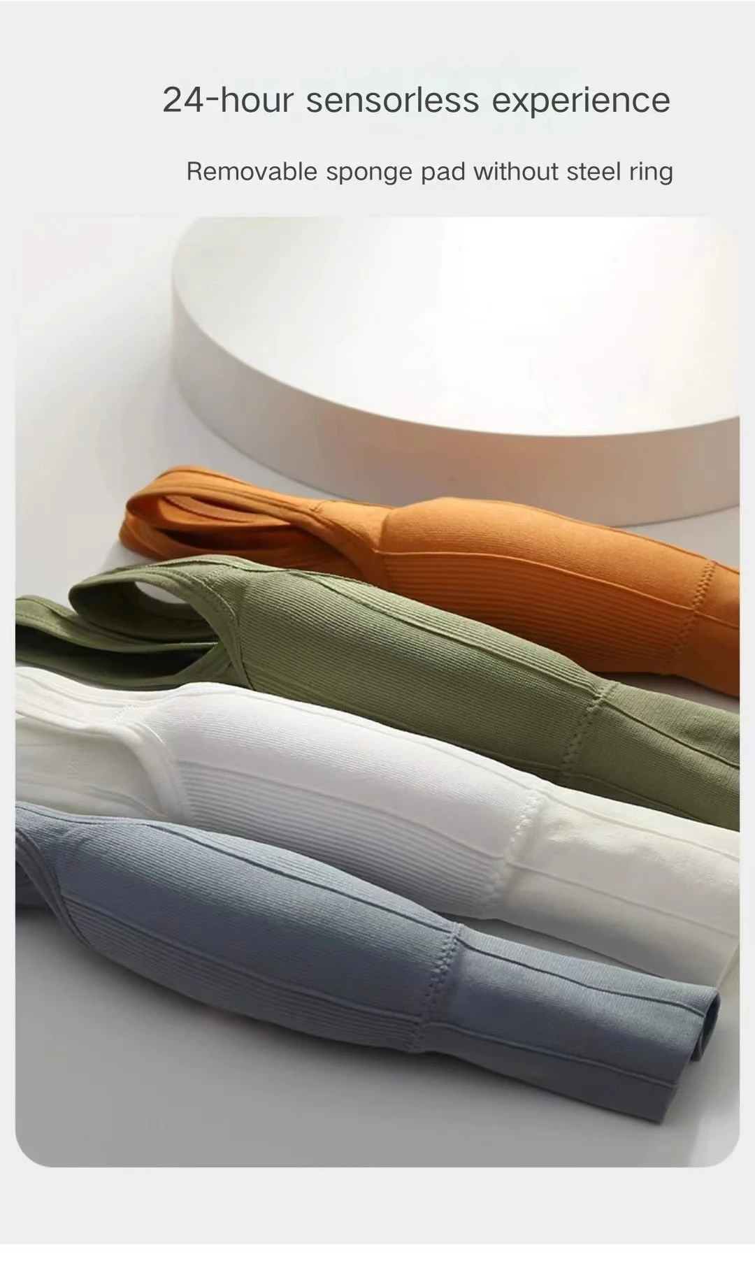 Sutiã esportivo اللياقة البدنية المضادة للانتظار متفوقة feminino sem costura اليوغا sutiã à ute de choque colheita متفوقة رفع sutiã esp #5