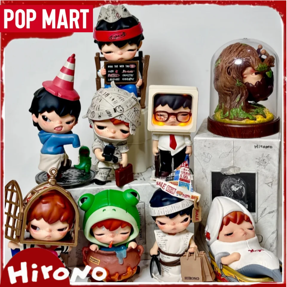 

POP MART Hirono Greenhouse Miscanthus Series Blind Box Collectible Figure Desktop Decoration Toy Gift For Anime Collectors