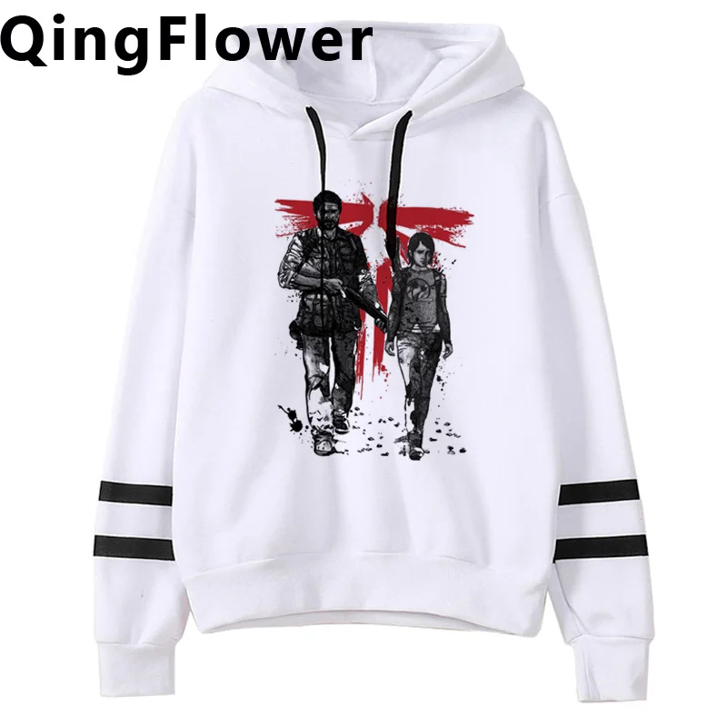 

the last of us hoodies male hip hop printed grunge men clothing printed streetwear