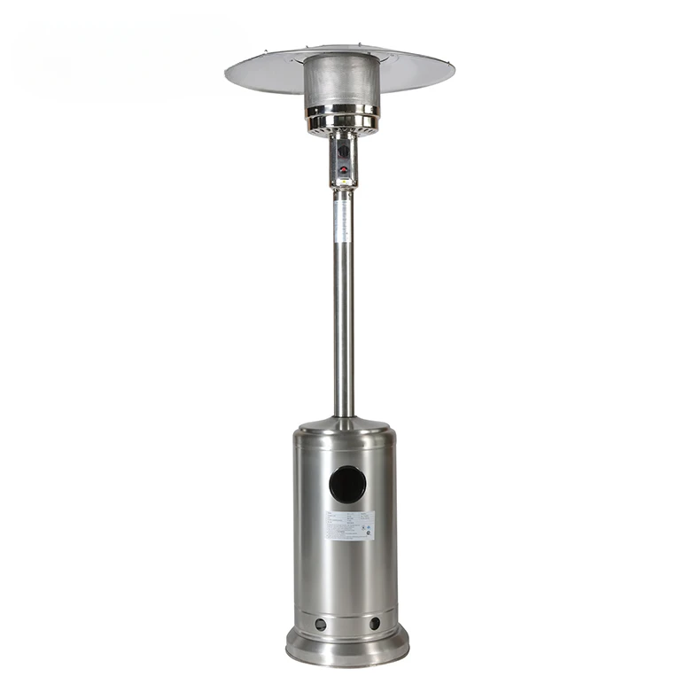 2024 Real Flame Outdoor 46,000 BTU Stainless Steel Mushroom Propane Patio Heater