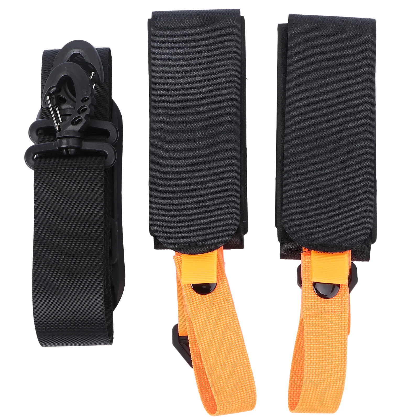 

Shoulder Skiing Accessories Adjustable Nylon Carrying Straps for Skis Poles Easy Fold Pocket Size Snowboard Carry Strap Ski