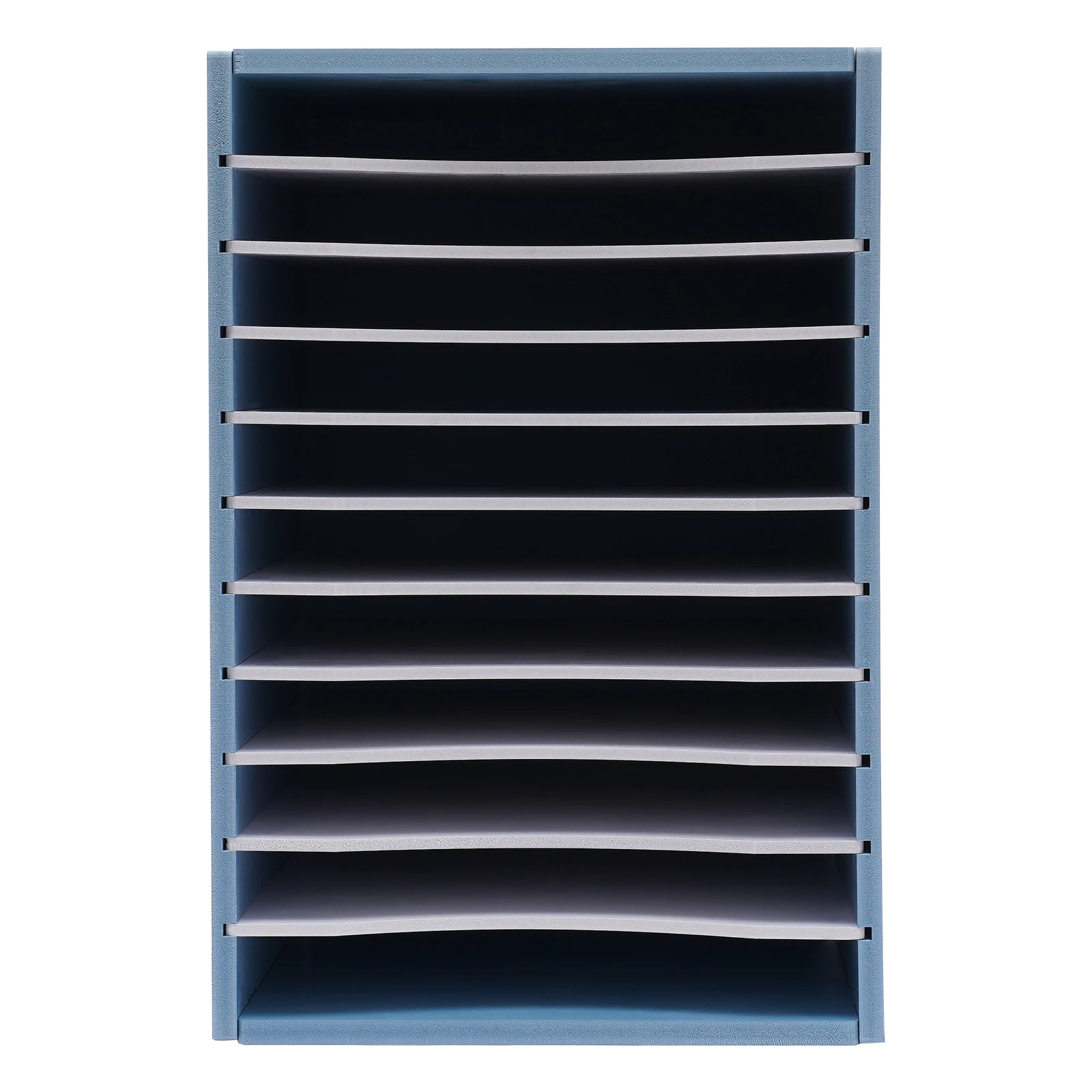 11-Layer Desktop File Organiser, High Load-Bearing Capacity, Moisture & Fireproof, Space-Saving Design for Neat Workspace