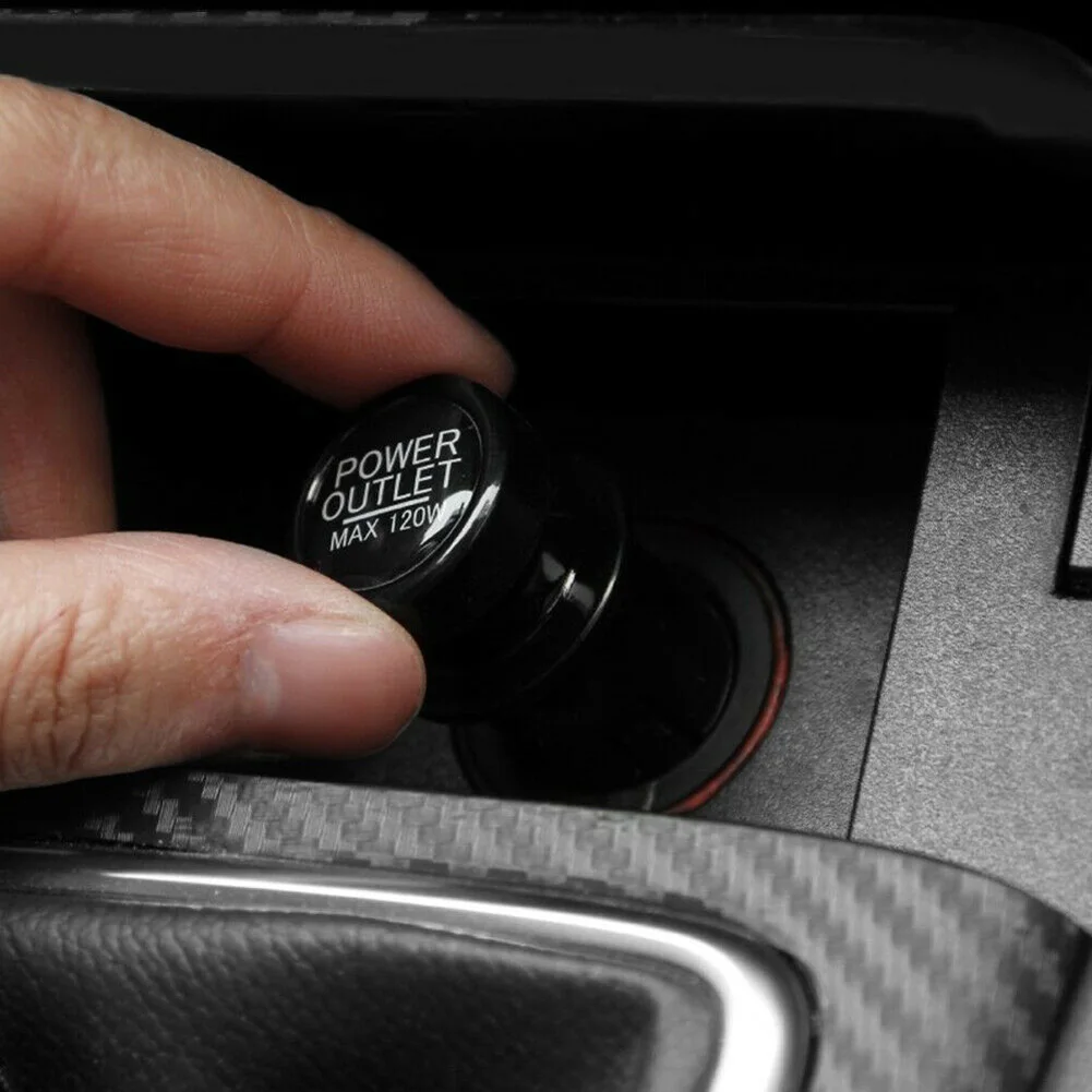 

2x 21mm Auto Car Outlet Cover Cap Socket Accessories 12V Protective Dustproof Socket for Vehicle Power Sockets