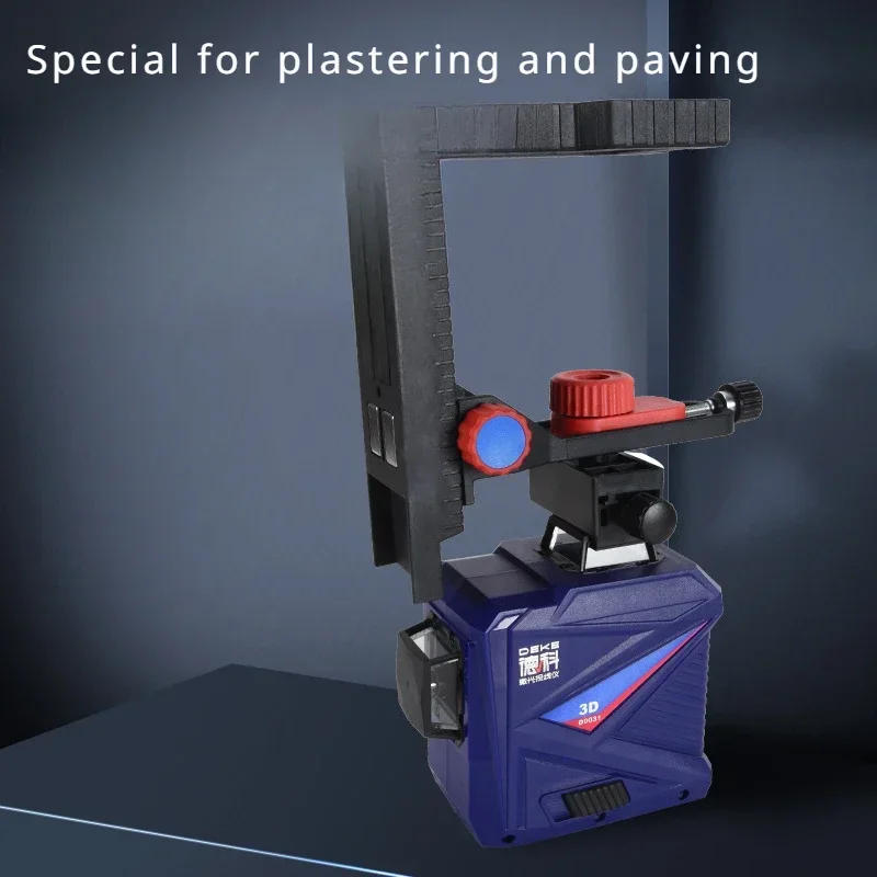 Imagem -06 - Multifuncional Ajustável Parede Laser Nível Suporte pé Ajustável Forte Magnético Pan Tilt