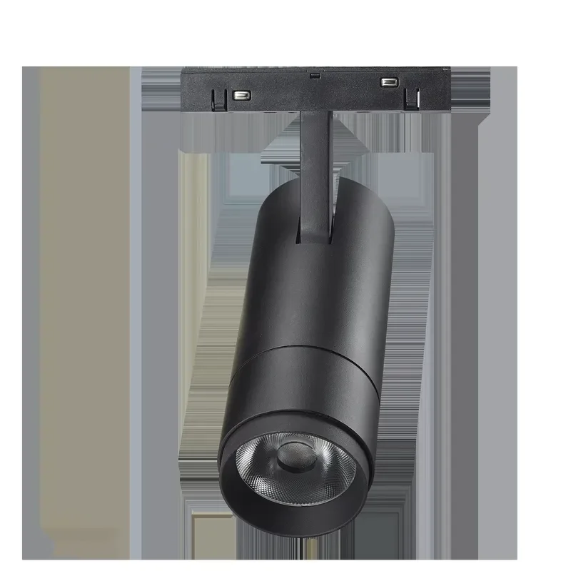 Factory Source 48v Magnetic Light Emitting Diode Track Light Home Series ETL & cETL CE Certified 3CCT Adjustable 0-10v
