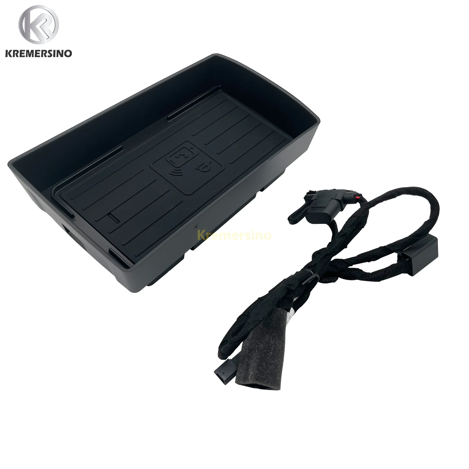 Original Style Qi Wireless Charger Mobile Phone For Audi A3 15W Fast Charge Custom Car Phone Charger